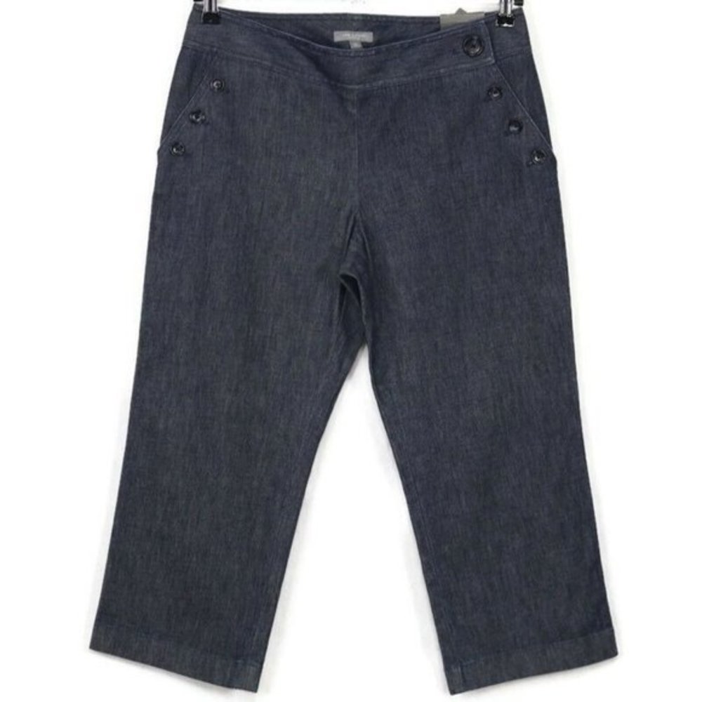 Ann Taylor Hampton Fit Denim Pants Jeans Boot Leg Blue 10P‎ 10 Petite